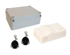 Remote Control Kit, 2 Remote Zappers And Waterproof Box