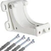 Full Cassette Bracket With Coach Bolts (white)