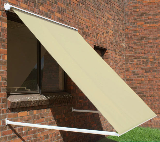 3.0m Half Cassette Drop Arm Awning, Ivory 3 3.0m Half Cassette Drop Arm Awning, Ivory