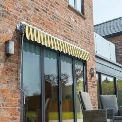 2.5m Budget Manual Awning, Yellow And Grey 13 2.5m Budget Manual Awning, Yellow And Grey -Primrose Budget Yellow 20and 20Grey 4 c4bcfabe 4cd6 482a a2c3 26d23ef17f6b