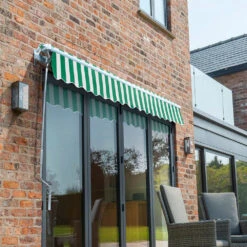 2.0m Budget Manual Awning, Green And White 13 2.0m Budget Manual Awning, Green And White -Primrose Budget green and white sml 4 9d9bd772 56ed 44c7 ab16 5ba4e718132b