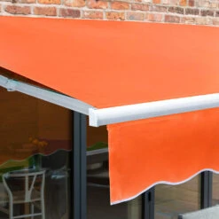 2.0m Budget Manual Awning, Terracotta -Primrose Budget terracotta sml 6