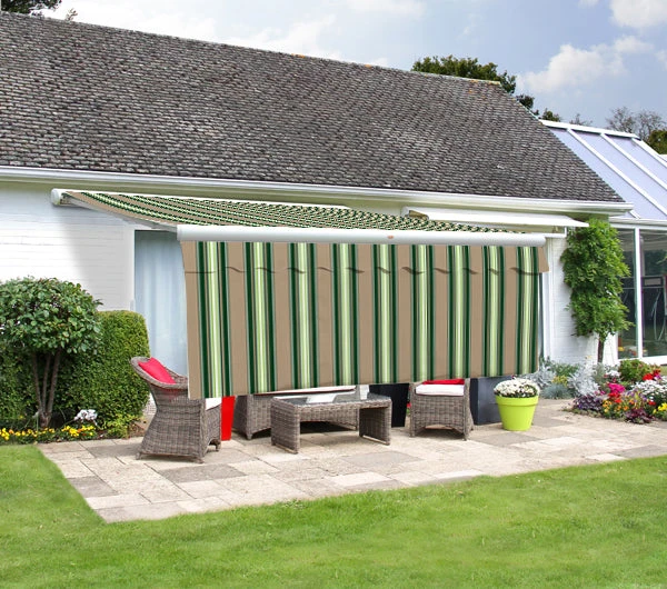 3m Dropdown Multi Stripe Valance (1m Drop) 3 3m Dropdown Multi Stripe Valance (1m Drop)