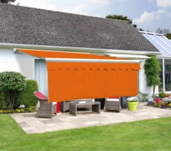 5m Dropdown Terracotta Valance (1m Drop)