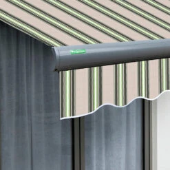 3.5m Full Cassette Manual Multistripe Awning (Charcoal Cassette) 13 3.5m Full Cassette Manual Multistripe Awning (Charcoal Cassette) -Primrose Full 20Casette Black AWNCVR14 20Multistripe 5 17858b39 7e87 492a 8010 8eee1b4878f0