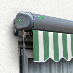3.0m Full Cassette Electric Green And White Awning (Charcoal Cassette) 9 3.0m Full Cassette Electric Green And White Awning (Charcoal Cassette) -Primrose Full 20Casette Black green and white sml 2