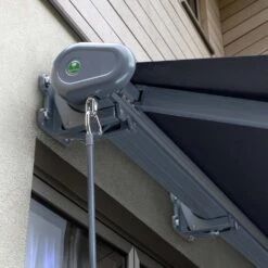 3.0m Full Cassette Electric Plain Dark Blue Awning (Charcoal Cassette) 8 3.0m Full Cassette Electric Plain Dark Blue Awning (Charcoal Cassette) -Primrose Full 20Casette awn Plain 20dark 20blue 2