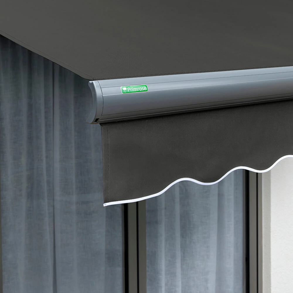 4.0m Full Cassette Electric Charcoal Awning (Charcoal Cassette) 6 4.0m Full Cassette Electric Charcoal Awning (Charcoal Cassette) - Image 4