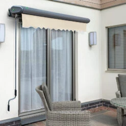 5.0m Full Cassette Electric Ivory Awning (Charcoal Cassette) 13 5.0m Full Cassette Electric Ivory Awning (Charcoal Cassette) -Primrose Full 20Casette black ivory 5 2c691133 bcdc 4f33 8106 2596139083ca