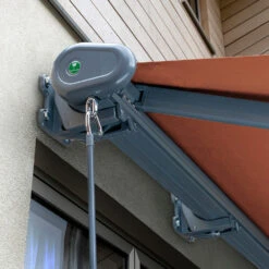 4.0m Full Cassette Electric Terracotta Awning (Charcoal Cassette) -Primrose Full 20Casette black terracotta 3 47e7bbf6 bb44 4eab a46b 89ba963b7e00
