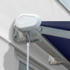3.0m Full Cassette Electric Awning, Plain Blue 13 3.0m Full Cassette Electric Awning, Plain Blue -Primrose Full 20Cassette 20White dark blue 5 8290e89b 8ba6 4df6 9737 5877b4388bbb