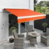 4.0m Full Cassette Manual Awning, Terracotta