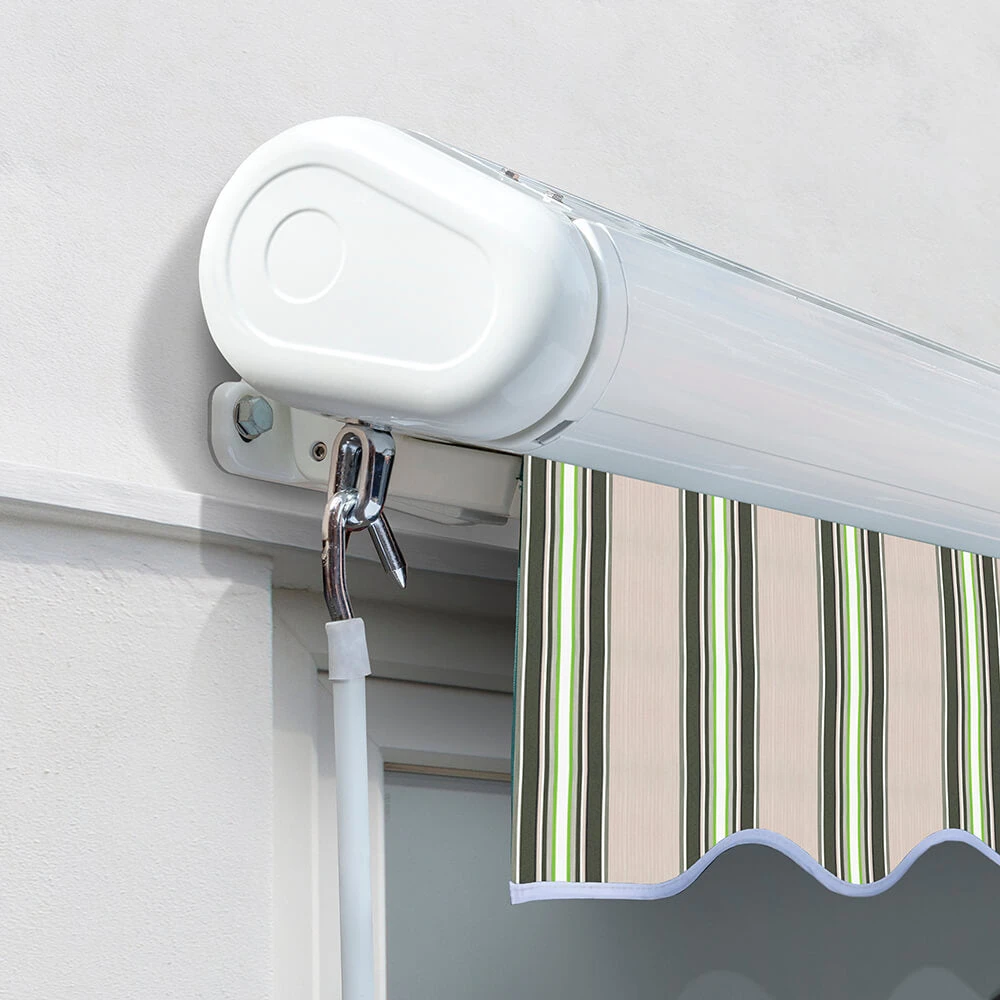 2.5m Full Cassette Electric Awning, Multi Stripe 7 2.5m Full Cassette Electric Awning, Multi Stripe - Image 5