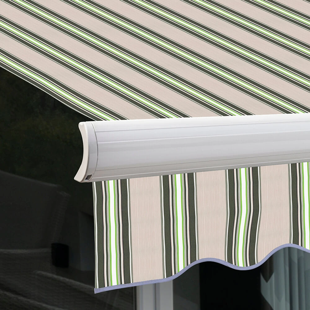 2.5m Full Cassette Electric Awning, Multi Stripe 8 2.5m Full Cassette Electric Awning, Multi Stripe - Image 6
