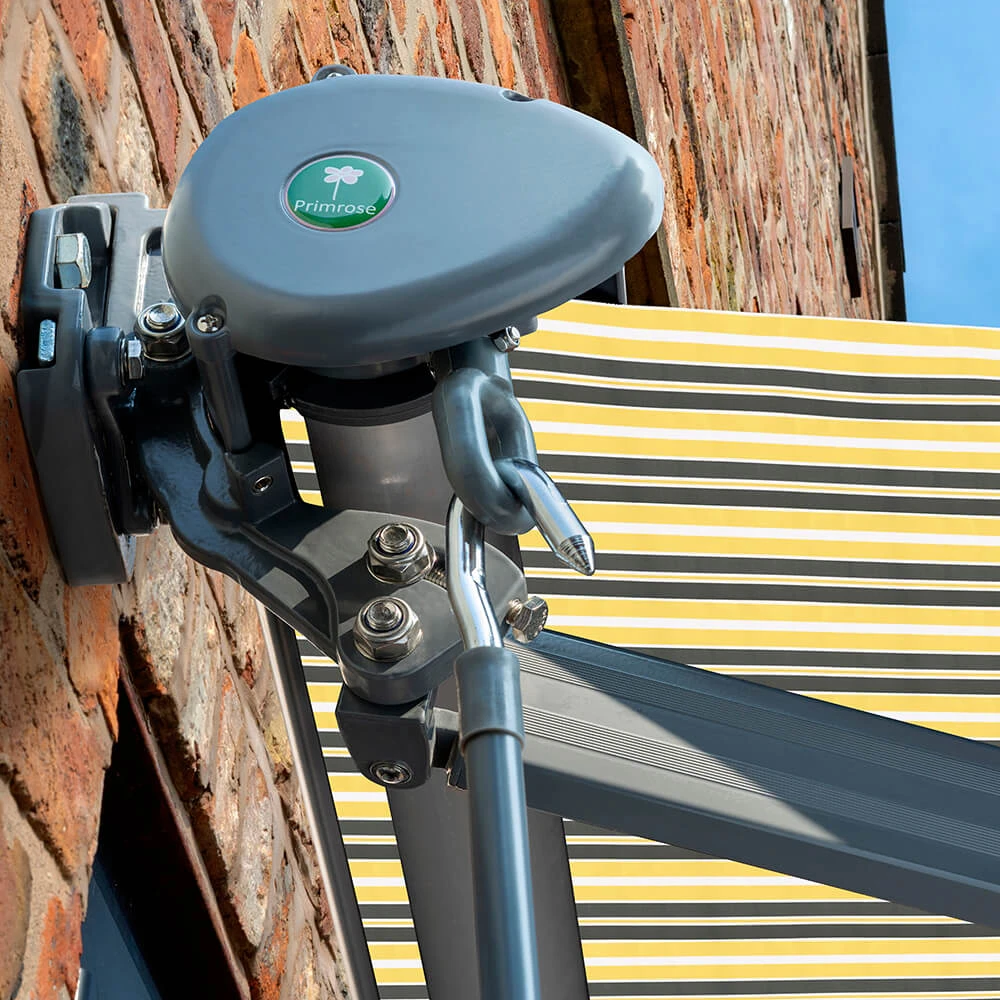 3m Half Cassette Electric Yellow And Grey Awning (Charcoal Cassette) 9 3m Half Cassette Electric Yellow And Grey Awning (Charcoal Cassette) - Image 7