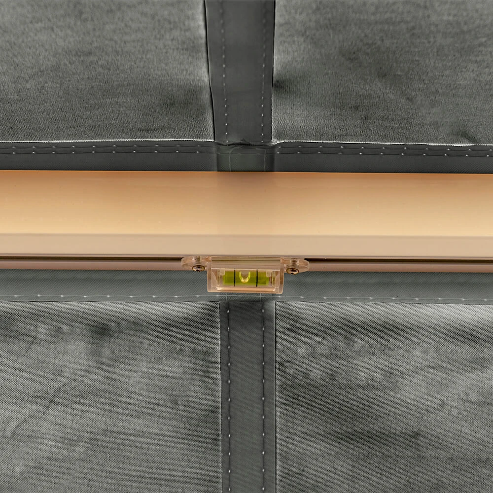 3.0m Half Cassette Manual Awning, Charcoal 6 3.0m Half Cassette Manual Awning, Charcoal - Image 4