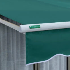 3.5m Half Cassette Electric Awning, Plain Green 13 3.5m Half Cassette Electric Awning, Plain Green -Primrose Half 20Casette 20White Plain Green 4 360c8fc4 3ef4 466d 851f 8cfbee460fb8