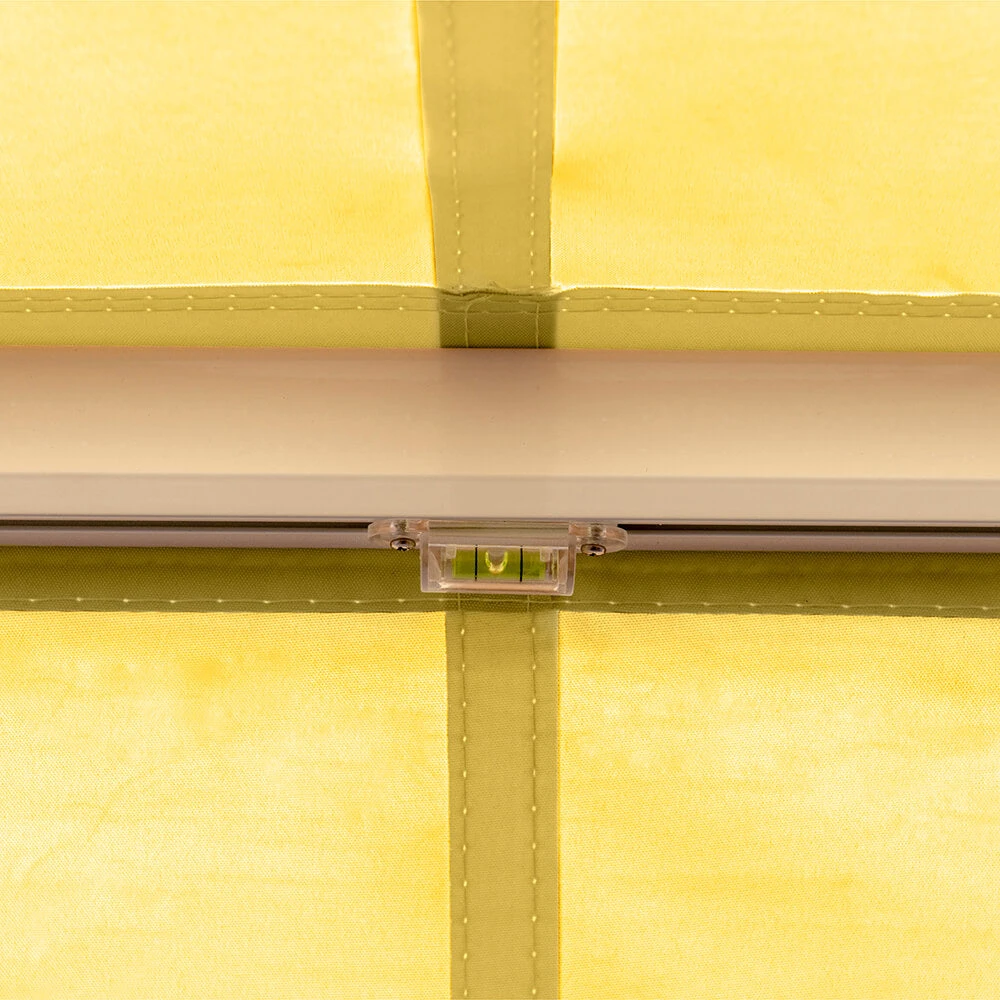 2.5m Half Cassette Manual Awning, Lemon Yellow 6 2.5m Half Cassette Manual Awning, Lemon Yellow - Image 4