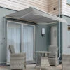 5.0m Half Cassette Electric Awning, Silver 2 5.0m Half Cassette Electric Awning, Silver -Primrose Half 20Casette 20White silver 1 f6ada783 9e4b 4c37 a0c8 819b0994b38a