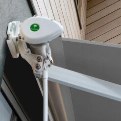 4.0m Half Cassette Electric Awning, Silver -Primrose Half 20Casette 20White silver 2 502c6f2f f61a 44bb 9dfa fd352c039d96