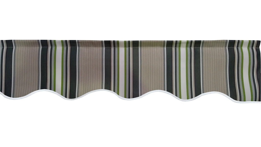 2m Multi Stripe Valance - Wavy 3 2m Multi Stripe Valance - Wavy