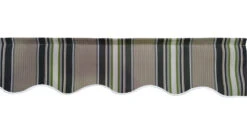 4m Multi Stripe Valance - Wavy