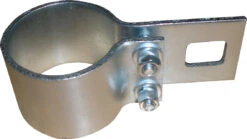 Galvanised Bracket Clamp - For 48mm Diameter Shade Sail Poles