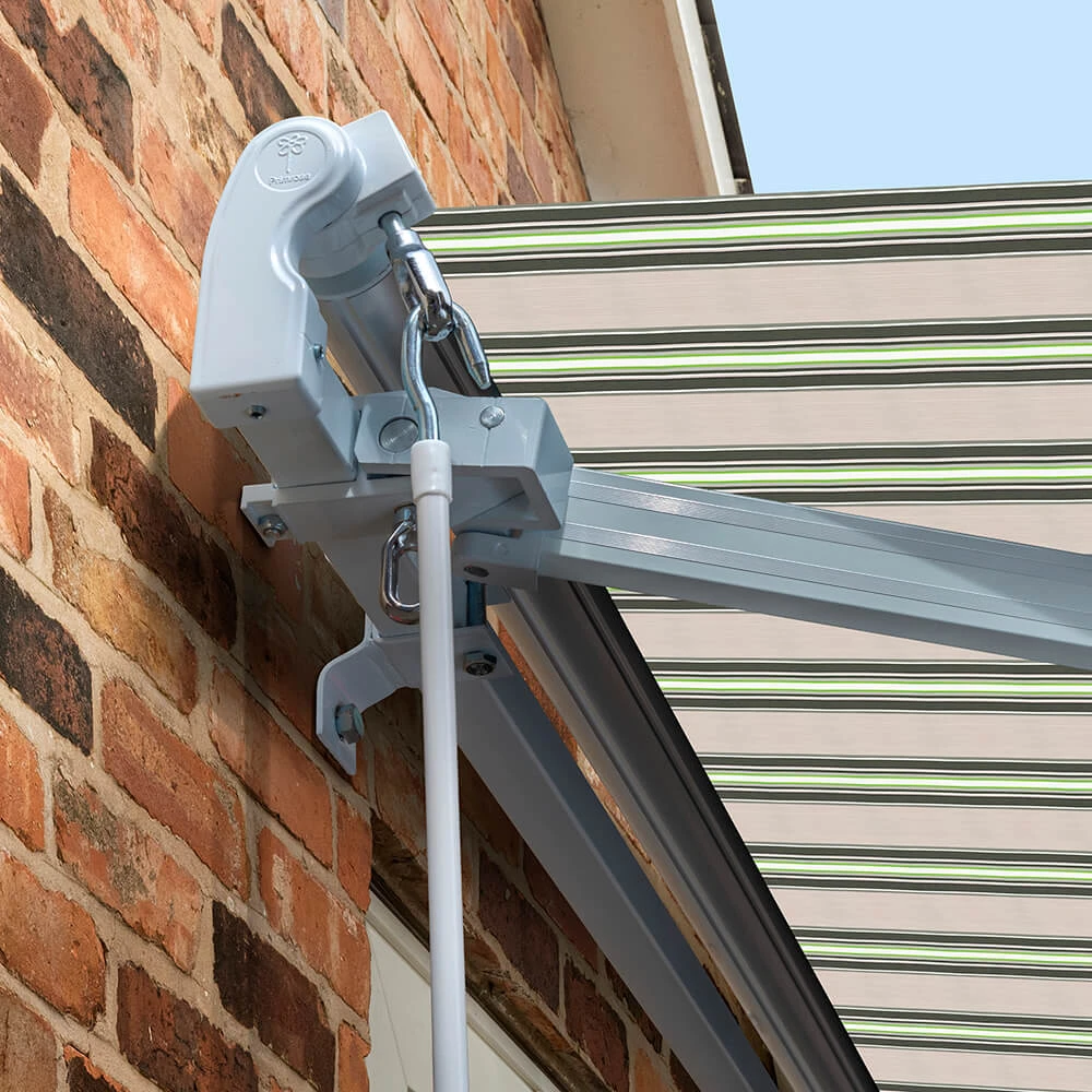 2.5m Standard Manual Awning, Multi Stripe 7 2.5m Standard Manual Awning, Multi Stripe - Image 5