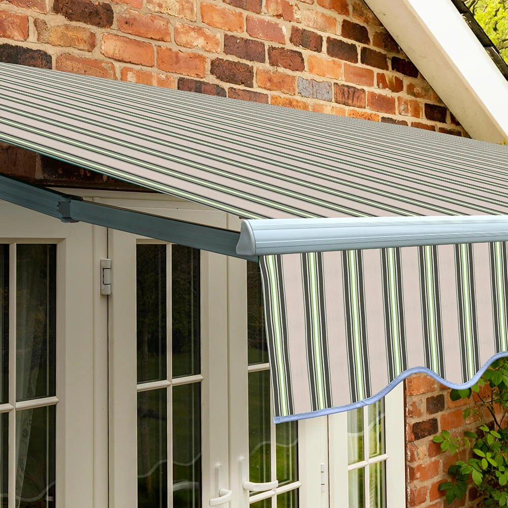 2.5m Standard Manual Awning, Multi Stripe 9 2.5m Standard Manual Awning, Multi Stripe - Image 7