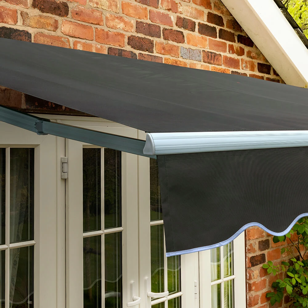 4.0m Standard Manual Awning, Charcoal 6 4.0m Standard Manual Awning, Charcoal - Image 4