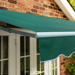 3.0m Standard Manual Awning, Plain Green -Primrose Standard green 5 7e9a36e0 6f34 493c a335 3cedf0921b03