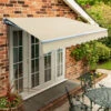 4.0m Standard Manual Awning, Ivory