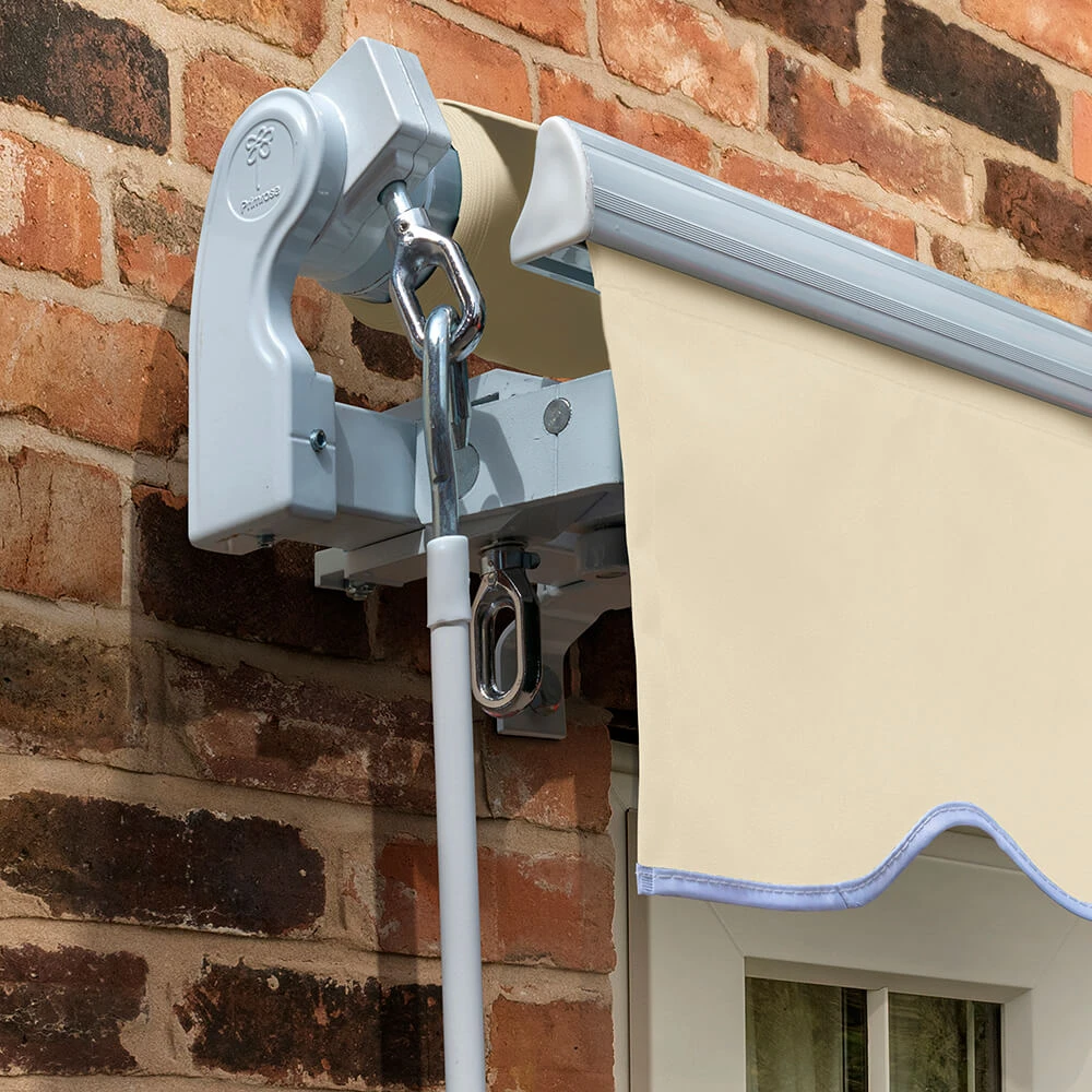 2.0m Standard Manual Awning, Ivory 4 2.0m Standard Manual Awning, Ivory - Image 2