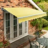 2.0m Standard Manual Awning, Lemon Yellow 1 2.0m Standard Manual Awning, Lemon Yellow -Primrose Standard lemon yellow colour 3