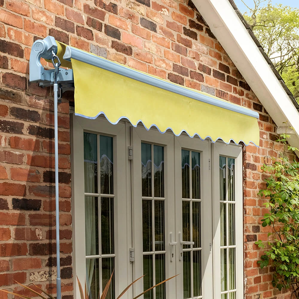 2.0m Standard Manual Awning, Lemon Yellow 9 2.0m Standard Manual Awning, Lemon Yellow - Image 7