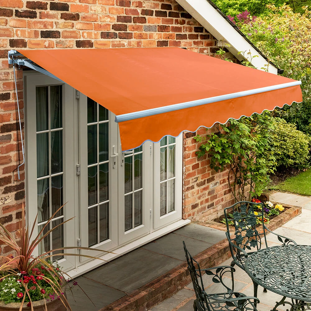 2.5m Standard Manual Awning, Terracotta 3 2.5m Standard Manual Awning, Terracotta