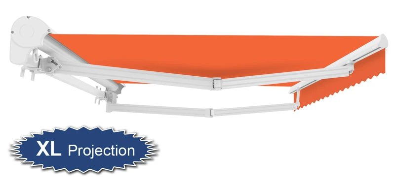 3m Half Cassette Manual Awning, Terracotta (4.0m Projection) 3 3m Half Cassette Manual Awning, Terracotta (4.0m Projection)