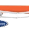 4m Half Cassette Manual Awning, Terracotta (4.0m Projection)
