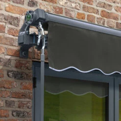 4m Budget Manual Charcoal Awning (Charcoal Cassette) -Primrose awn budget charcoal charcoal 1 d82431d1 06cc 4756 87a8 705af238c773