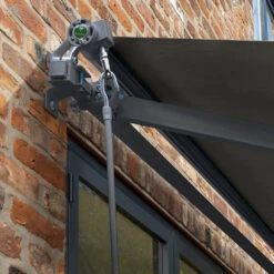 4m Budget Manual Charcoal Awning (Charcoal Cassette) -Primrose awn budget charcoal charcoal 3 fa7105c8 bc7e 4aa4 98a9 3146302370c5