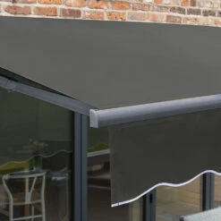 3.5m Budget Manual Charcoal Awning (Charcoal Cassette) -Primrose awn budget charcoal charcoal 6 26fbd22b 81ce 49be 8d0d af6fd61c65c5