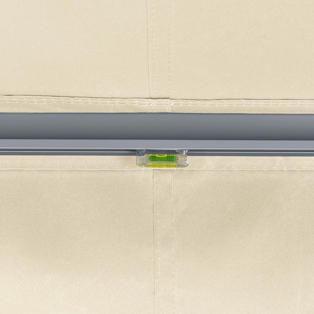4m Budget Manual Ivory Awning (Charcoal Cassette) 8 4m Budget Manual Ivory Awning (Charcoal Cassette) - Image 6