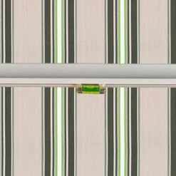 2.5m Budget Wireless Electric Awning, Multi Stripe -Primrose awn budget wireless multistripe 6