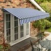 4m Standard Manual Blue And White Awning (Charcoal Cassette) 1 4m Standard Manual Blue And White Awning (Charcoal Cassette) -Primrose awn standard charcoal bluewhitestripe 4 853e2a52 5b60 4318 859f bfbb25f7a5bd