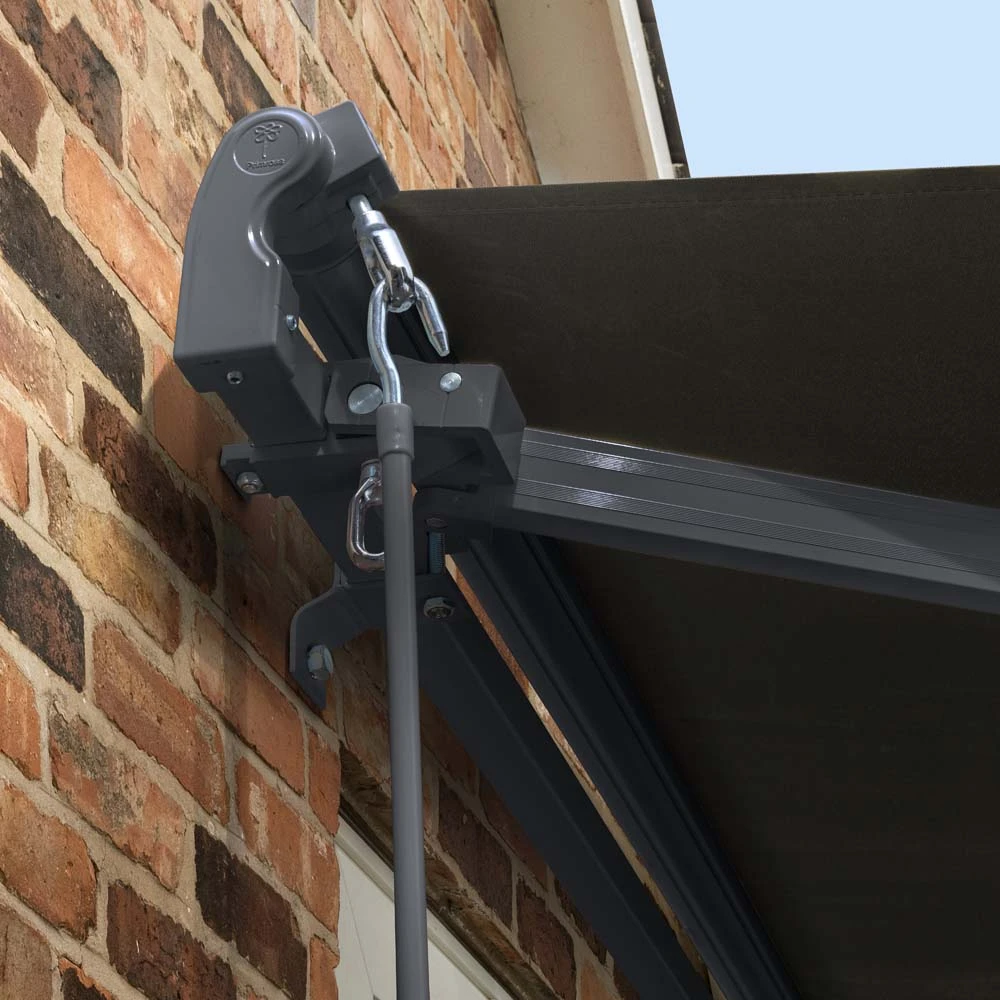 4m Standard Manual Charcoal Awning (Charcoal Cassette) 8 4m Standard Manual Charcoal Awning (Charcoal Cassette) - Image 6