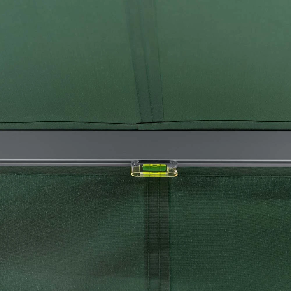2.5m Standard Manual Plain Green Awning (Charcoal Cassette) 9 2.5m Standard Manual Plain Green Awning (Charcoal Cassette) - Image 7
