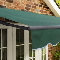 4m Standard Manual Plain Green Awning (Charcoal Cassette) 14 4m Standard Manual Plain Green Awning (Charcoal Cassette) -Primrose awn standard charcoal green 6 3d37b48f 1835 44b1 b91c 9c85367beadc