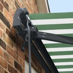 4m Standard Manual Green And White Awning (Charcoal Cassette) 13 4m Standard Manual Green And White Awning (Charcoal Cassette) -Primrose awn standard charcoal greenwhitestripe 3 1a53862f 09a8 43d7 b4ca 4b82620efbea