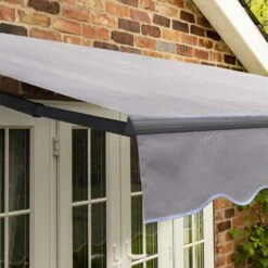2.5m Standard Manual Silver Awning (Charcoal Cassette) 13 2.5m Standard Manual Silver Awning (Charcoal Cassette) -Primrose awn standard charcoal silver 1