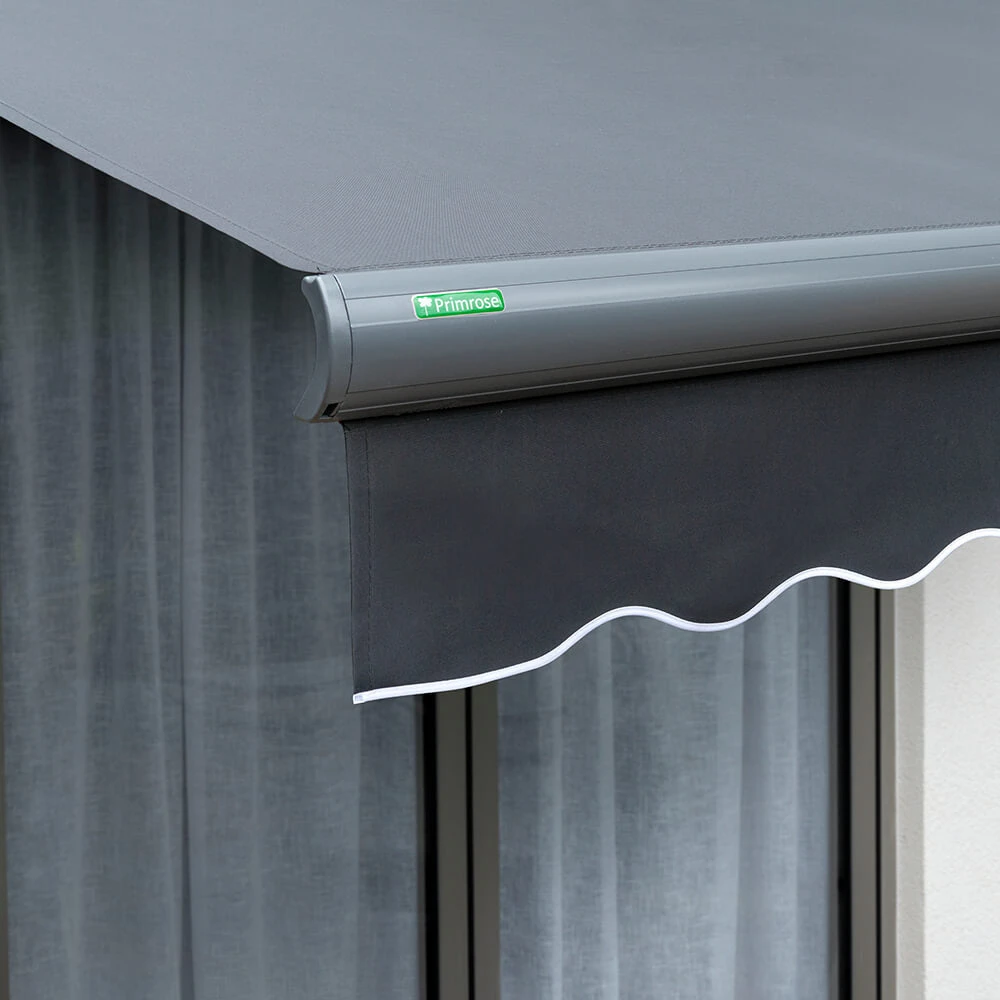4m Full Cassette Manual Charcoal Awning (Charcoal Cassette) 8 4m Full Cassette Manual Charcoal Awning (Charcoal Cassette) - Image 6